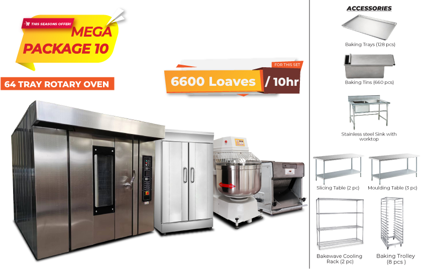 Mega Package 10 (6600 loaves/10hrs)