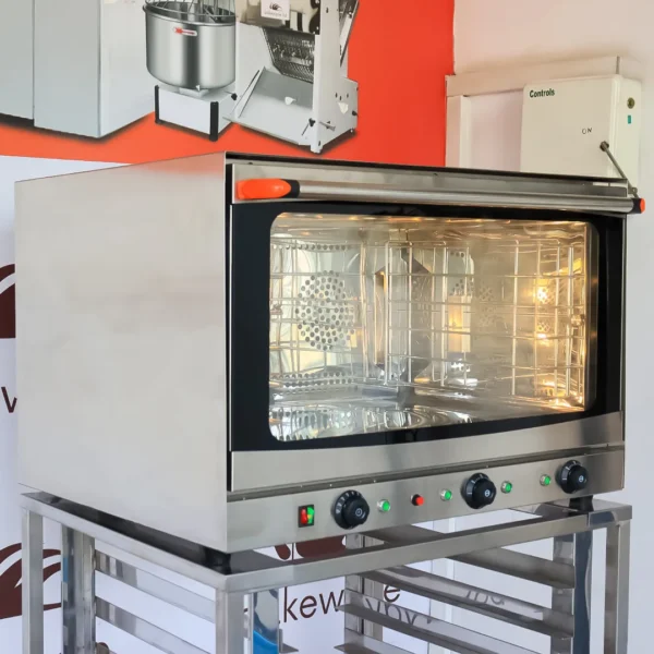 An image of the compact convection oven.